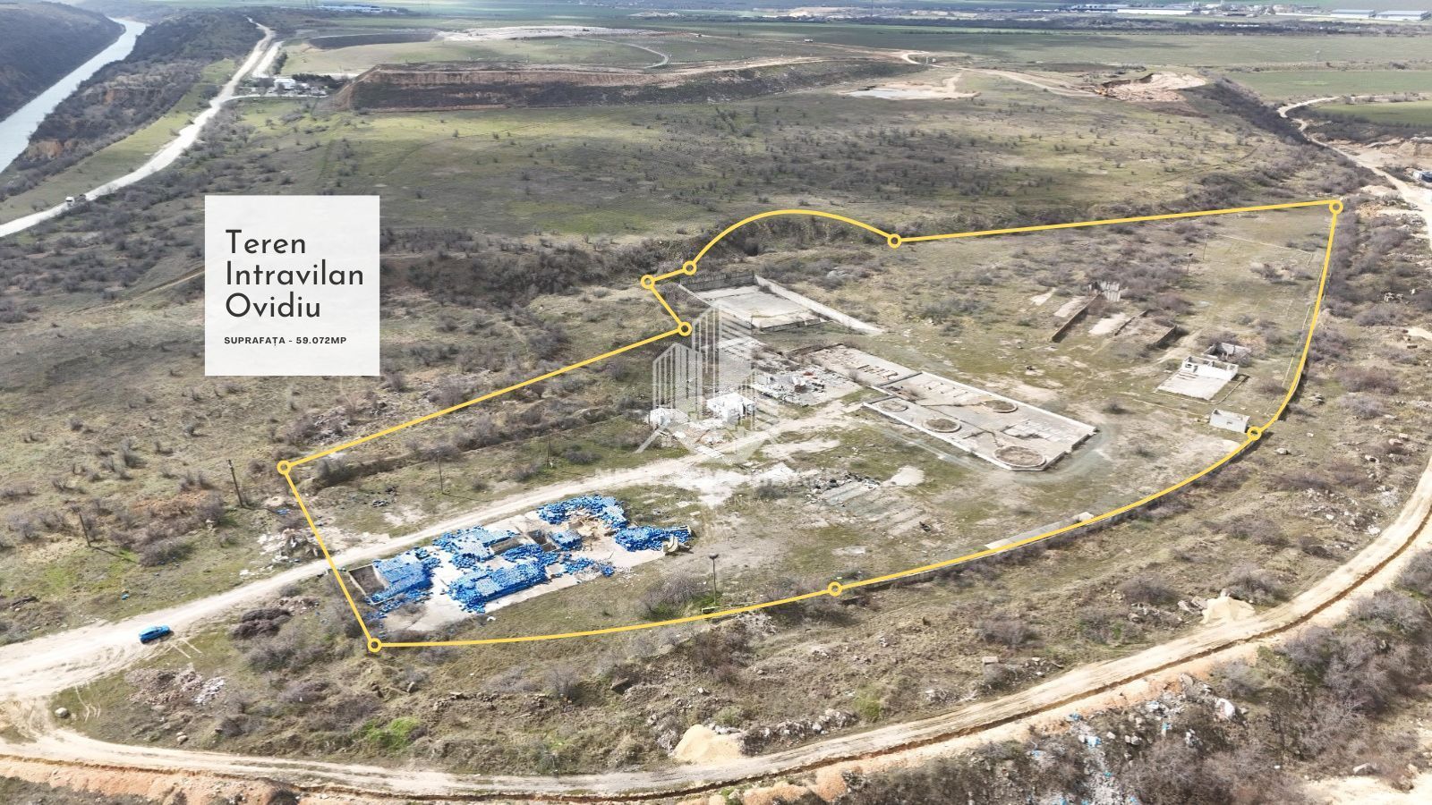 Teren intravilan 59.072 mp – zonă industrială Ovidiu, - Poză 2