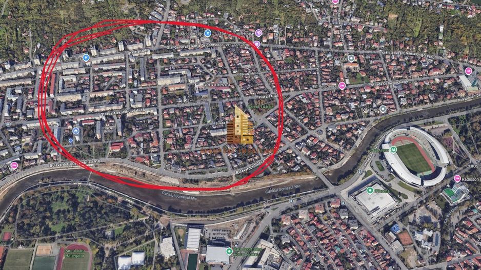 | Apartament cu 3 camere de vanzare | Cartierul Grigorescu | Etaj 2| - Poză 2