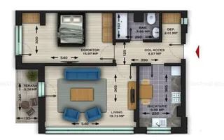 Apartament Parcul Circului/Teiul Doamnei - Poză 11