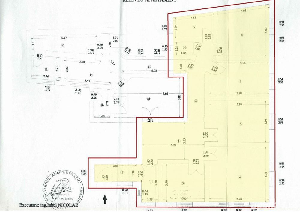 Cismigiu zona parc - Inchiriere 5 camere - parter in vila. - Poză 10