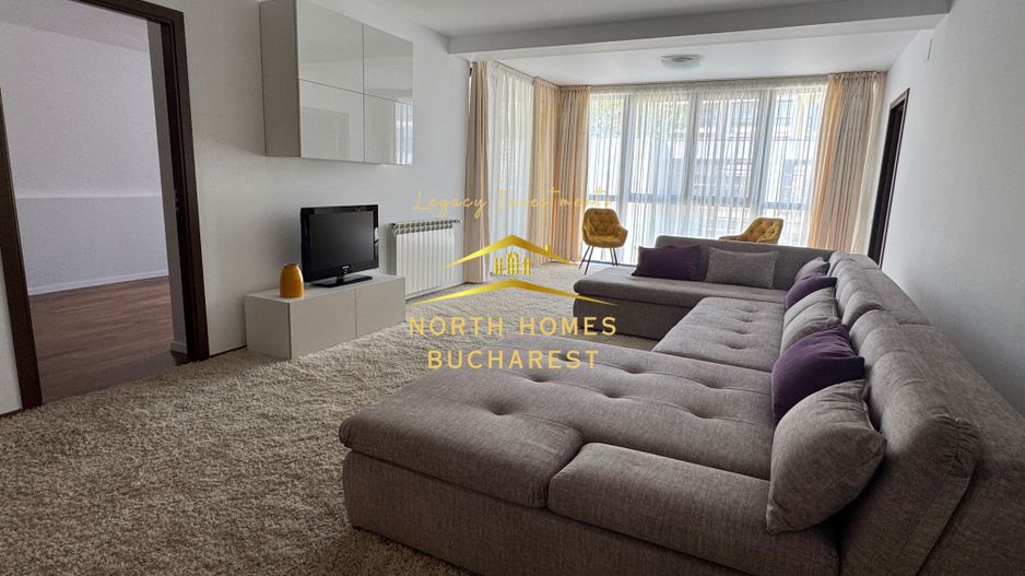 Apartament de ichiriat - 3 camere Herastrau -PARCARE -BOXA -NOU - Poză 5
