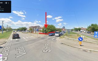 Teren 500 mp , colț stradal, vizibilitate maximă, lângă stadion – Craiova - Poză 1