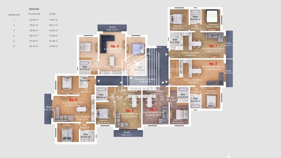 Apartament 2 camere bloc nou | Etaj 1|  Zona Titulescu - Poză 7