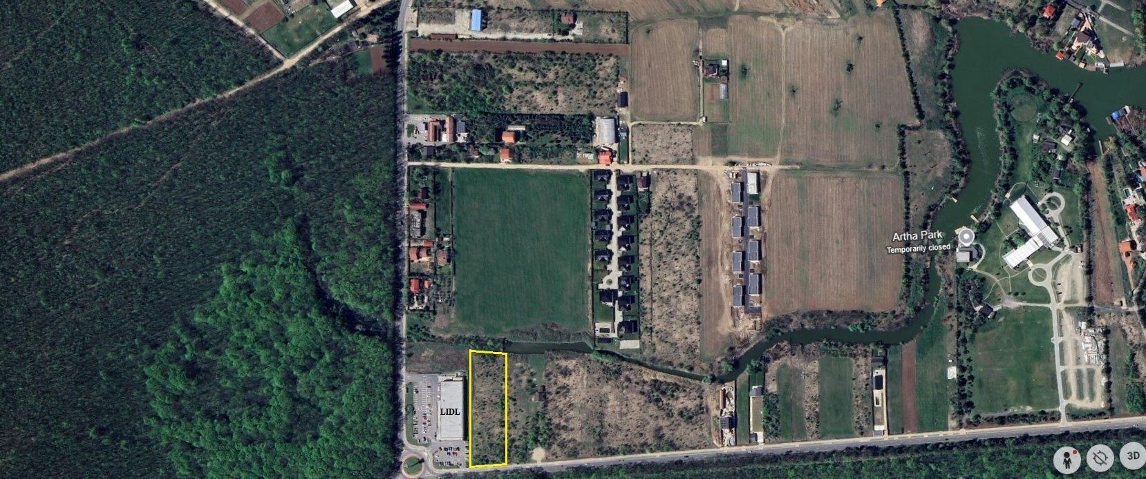 SNAGOV - LIDL, 552 mp. teren intravilan ideal constructie - Poză 3