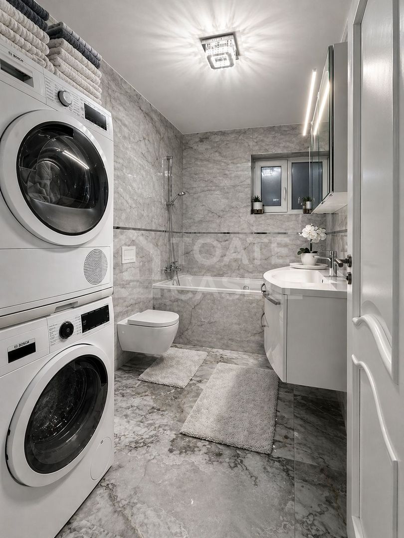 Apartament 3 camere, mobilat, utilat, garaj, zona Vivo - Poză 8