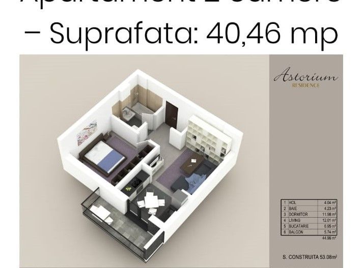 COMISION 0% - Apt superb 2 camere mobilat, 8minute metrou Nicolae Teclu, parcare - Poză 26