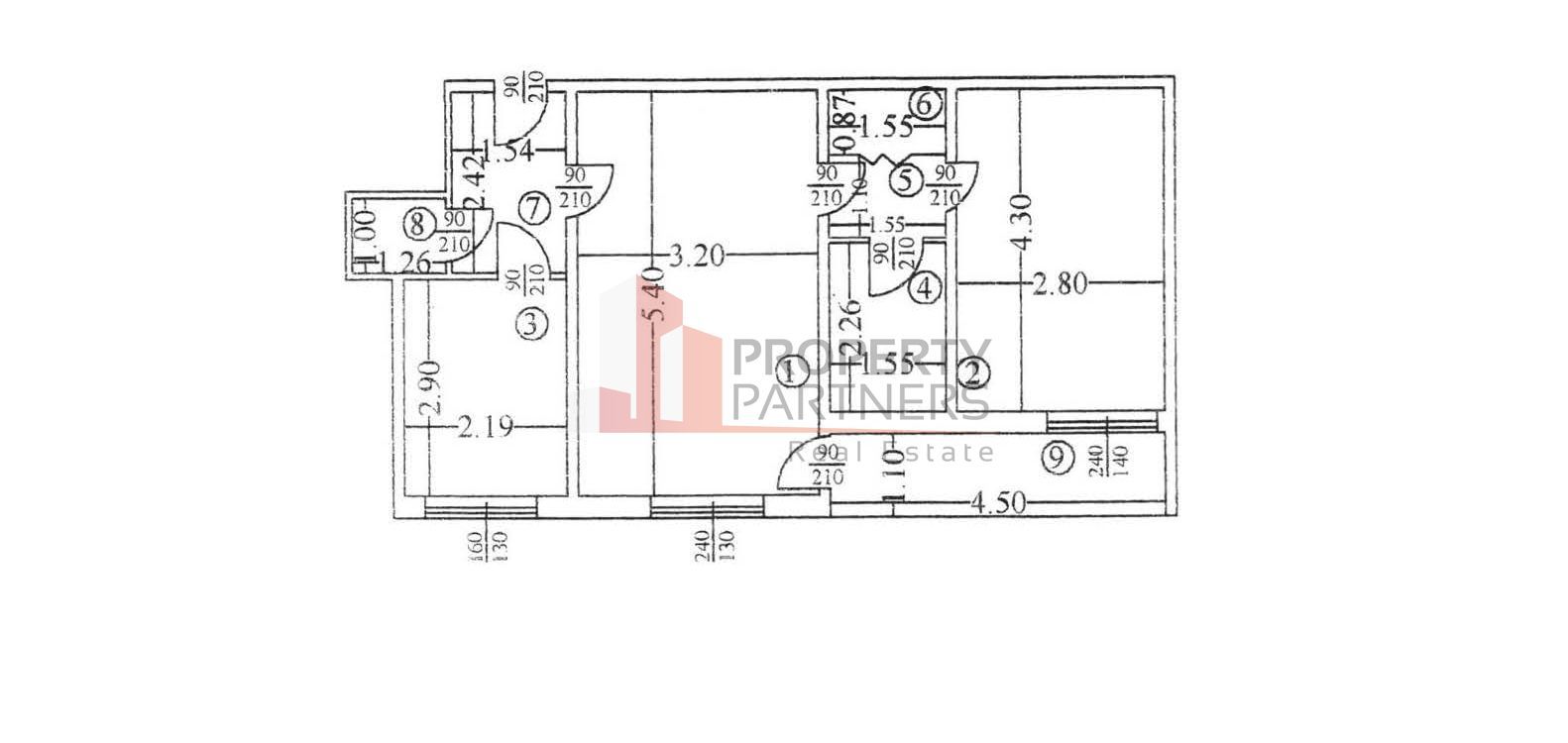 Apartament 2 camere Bucurestii Noi - Schiță 10