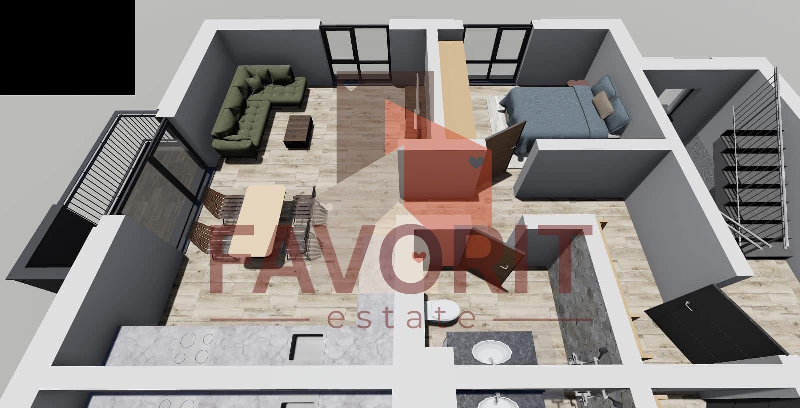 Apartament 2 camere | Decomandat | La asfalt | Curte + 2 locuri de parcare - Poză 11