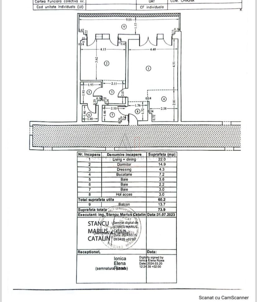 2 camere I Deosebit I 2 bai - Poză 14