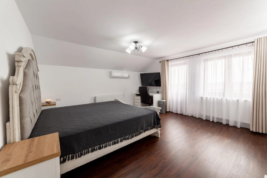 Casa moderna in Bradu - 3 camere,sauna proprie,mobilata , - Poză 10