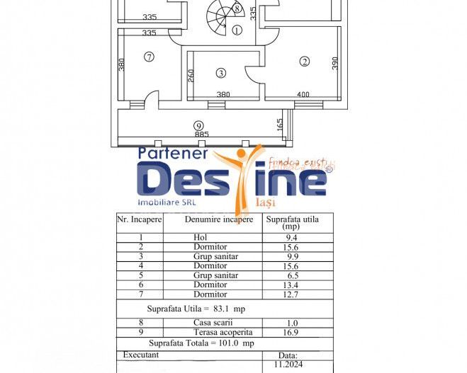 Comision 0% Casă individuală stil grecesc 5 camere S+P+1+pod, 200 mp - Schiță 17