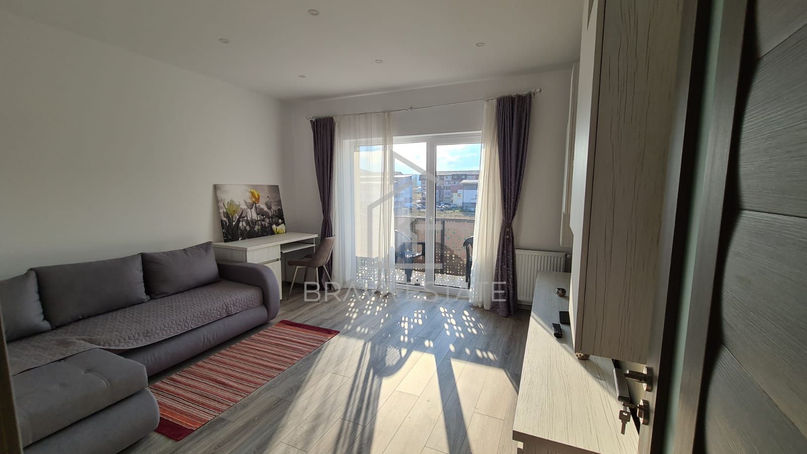 Apartament 3 camere, 80mp, mobilat, 2 balcoane, parcare, zona Terra - Poză 6