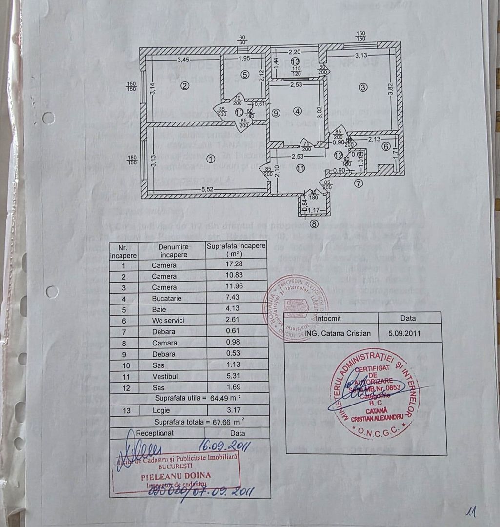 Apartament 3 camere zona Dristor - Kaufland Dristor - Poză 9