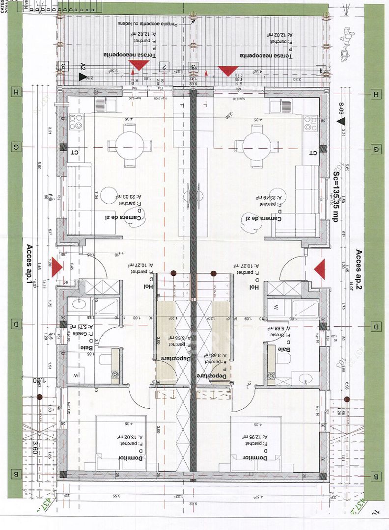 COMISION 0% - Casa Duplex | 112mp + terasa | P+1 | finisata | Borhanci - Schiță 25