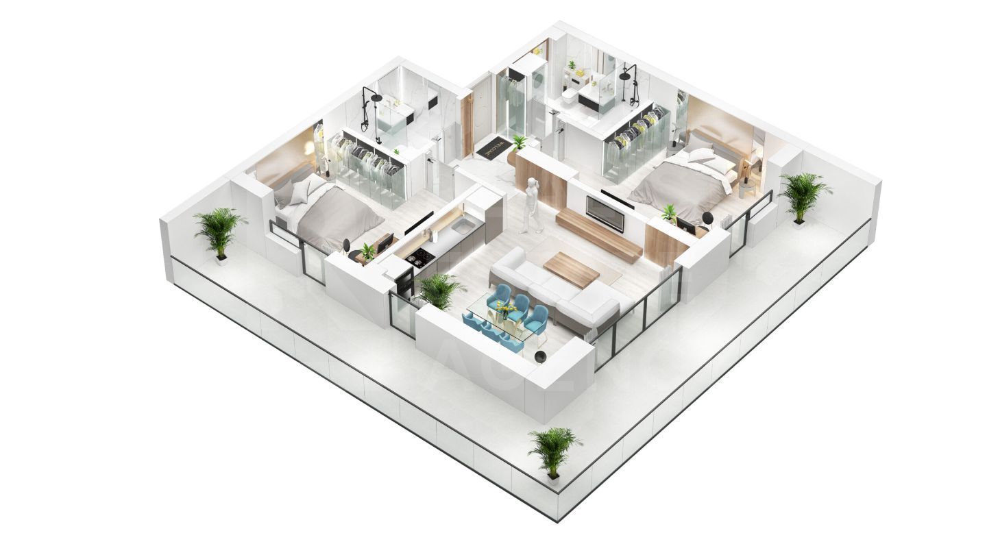 Apartament Premium cu 3 camere, Casa Pipera, Bucuresti - Poză 2