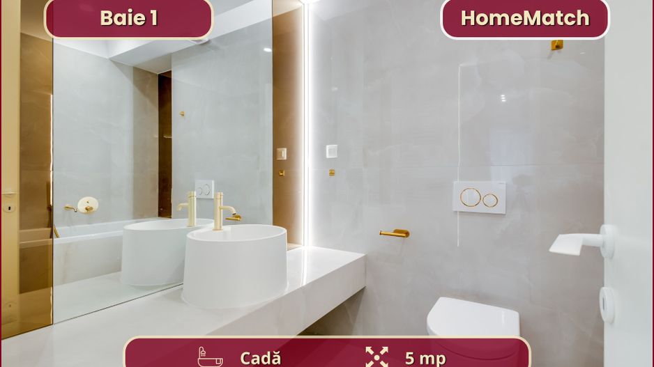 Cortina North || 3 camere || Nou || Finisaje de lux || Comision 0% - Poză 9