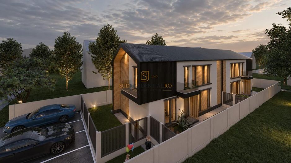 Vila spatioasa tip duplex, 5 camere, Strada Sf Agnes, Popesti-Leordeni - Poză 1