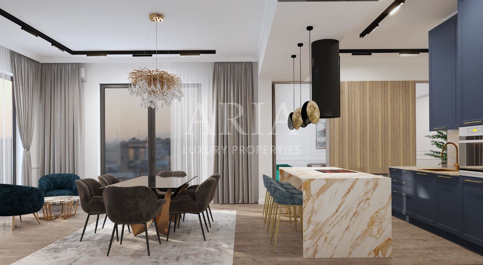 LUXURY DUPLEX 4ROOMS BARBU VACARESCU - Poză 1