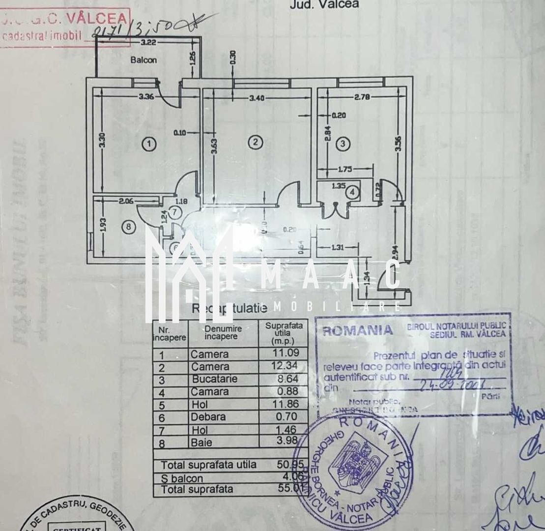 Apartament 2 camere Ostroveni | Centrala Proprie | AC | Renovat | - Poză 7