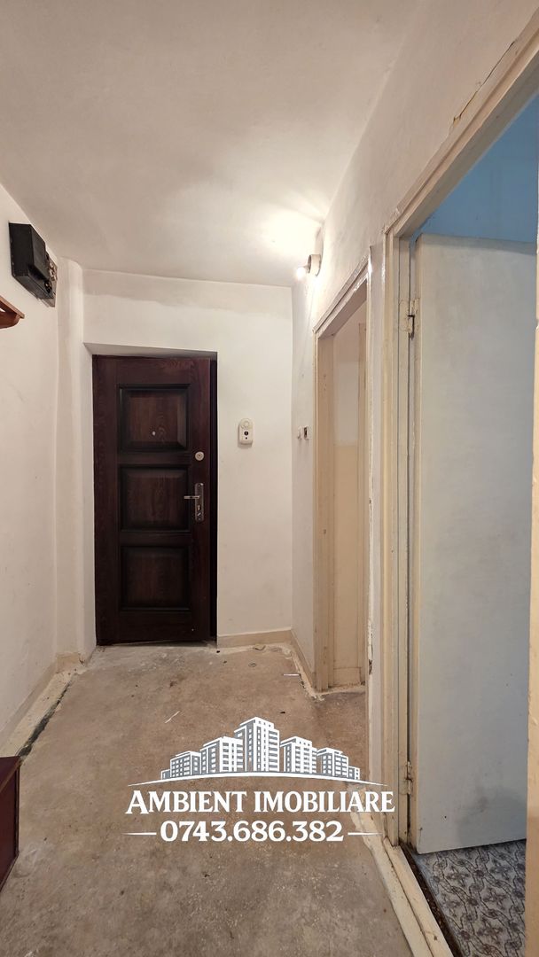 Apartament cu 1 cameră, ETAJ 1, VASLUI - zona FEROVIARI; - Poză 2