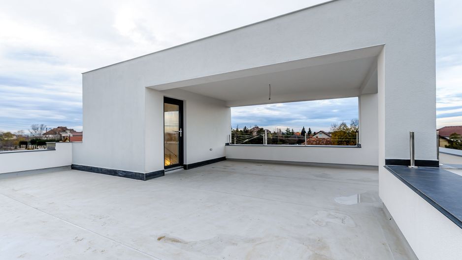 Casă nouă 2025 cu terasă rooftop – 5 camere, design modern, în Gai - Poză 1