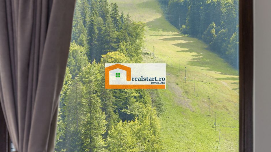 View munte,Studio Azuga, Ideal Investitie aparthotel, mobilat&utilat - Poză 19