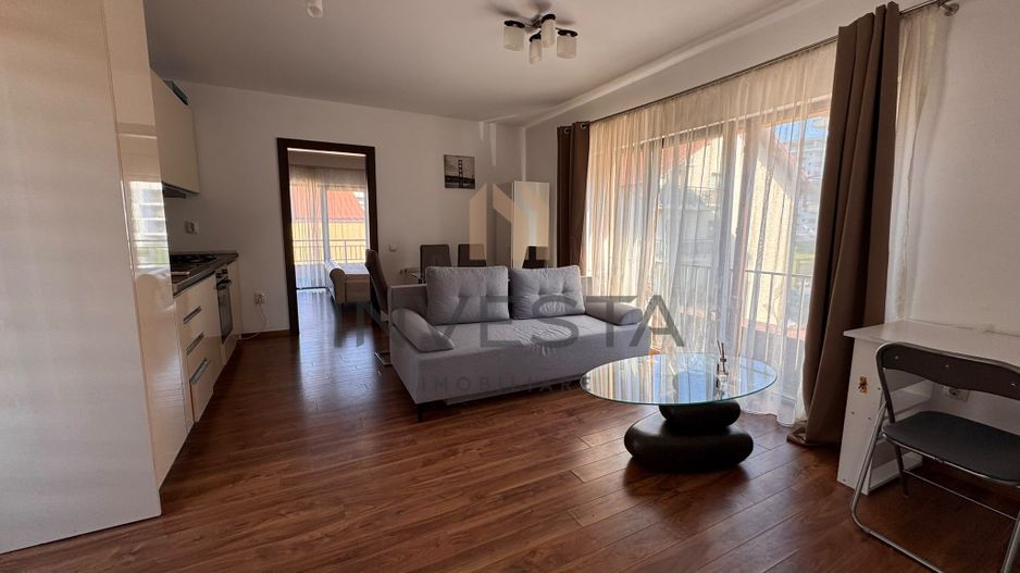 Apartament cu 2 camere, terasa de 27 mp si parcare in Andrei Muresanu! - Poză 3