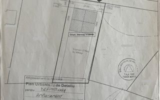 Teren Intravilan cu Deschidele la Lac ***1570mp***// Straulesti - Schiță 4