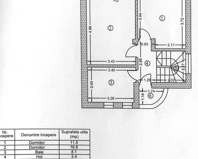 Sau/închiriez casa P+1E capătul Comunei Berceni Mănăstirea Sf. Treime - Poză 9