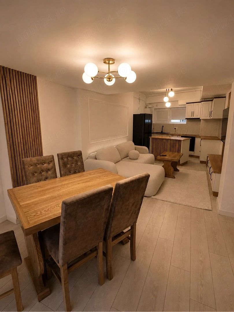 Vanzare apartament 2 camere 58 mp + terasă 7mp, parter, bl 2022, mobilat premium - Poză 2