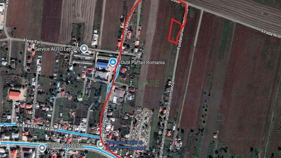 Teren intravilan de vânzare în Lețcani, 541 mp, ideal pentru construcție - Poză 1