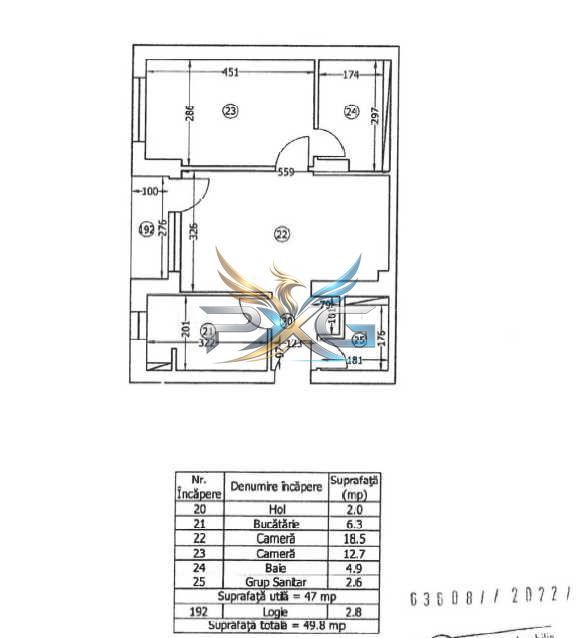 Apartament 2 camere ONIX PARK NORTH RESIDENCE PIPERA - Poză 8