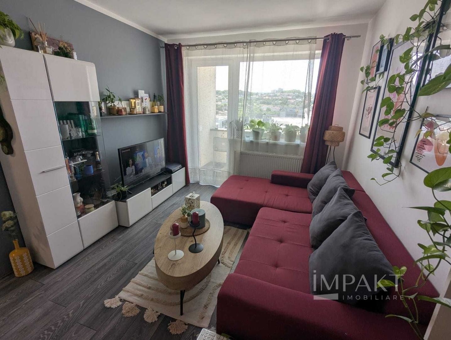 Apartament cu 2 camere, decomandat, zona strazii Corneliu Coposu! - Poză 1