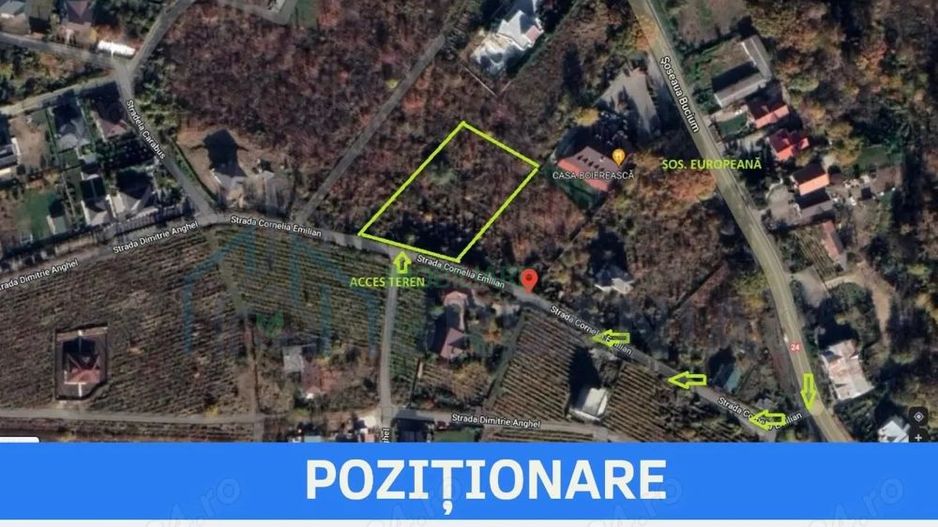 # - Teren intravilan - Bucium (Casa Boiereasca) Aleea cu pini - Poză 4