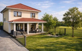 Casă nouă cu 4 camere, 120 mp utili, teren 290 mp, Șelimbăr - Poză 1