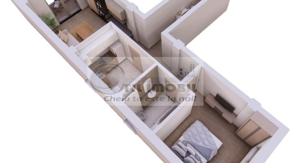 Apartament 2 camere - Pacurari - Strada Soarelui - Poză 5