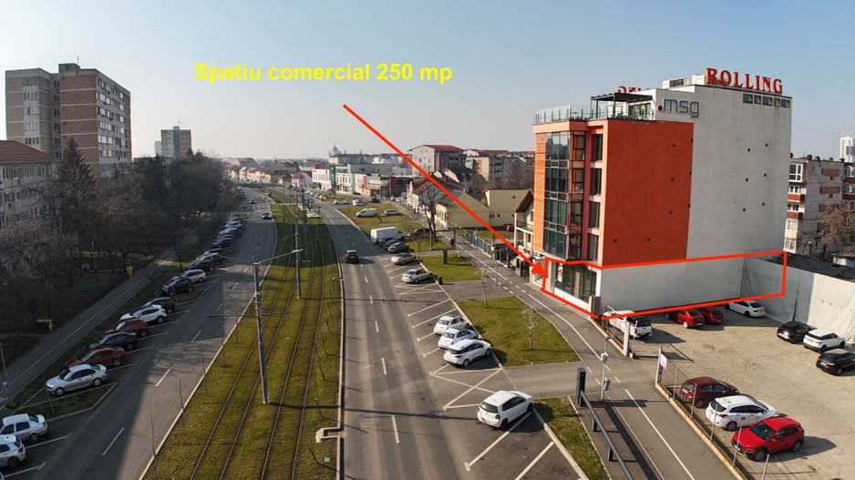 Spatiu comercial de închiriat  bulevardul Cetății - Poză 14