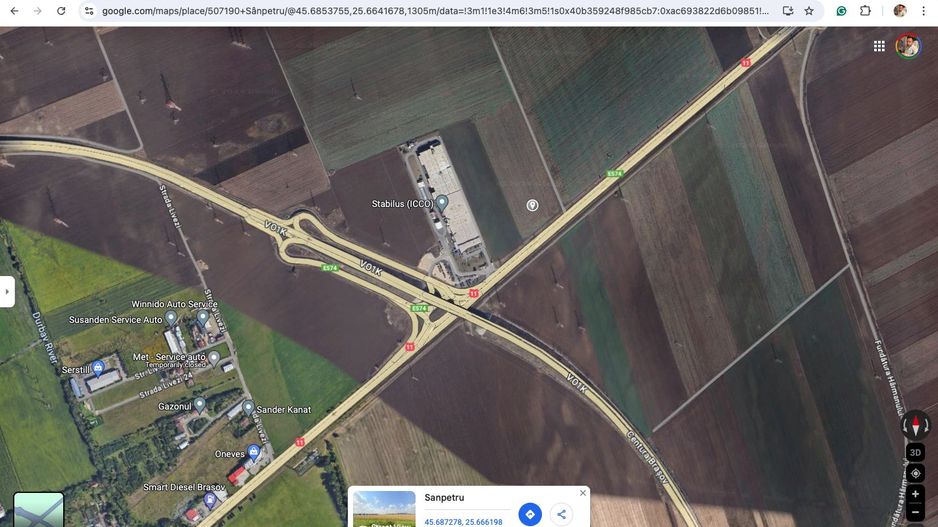 Teren intravilan 41.476 mp Sanpetru DN 11 Centura Brasov -Tg. Secuiesc - Poză 3