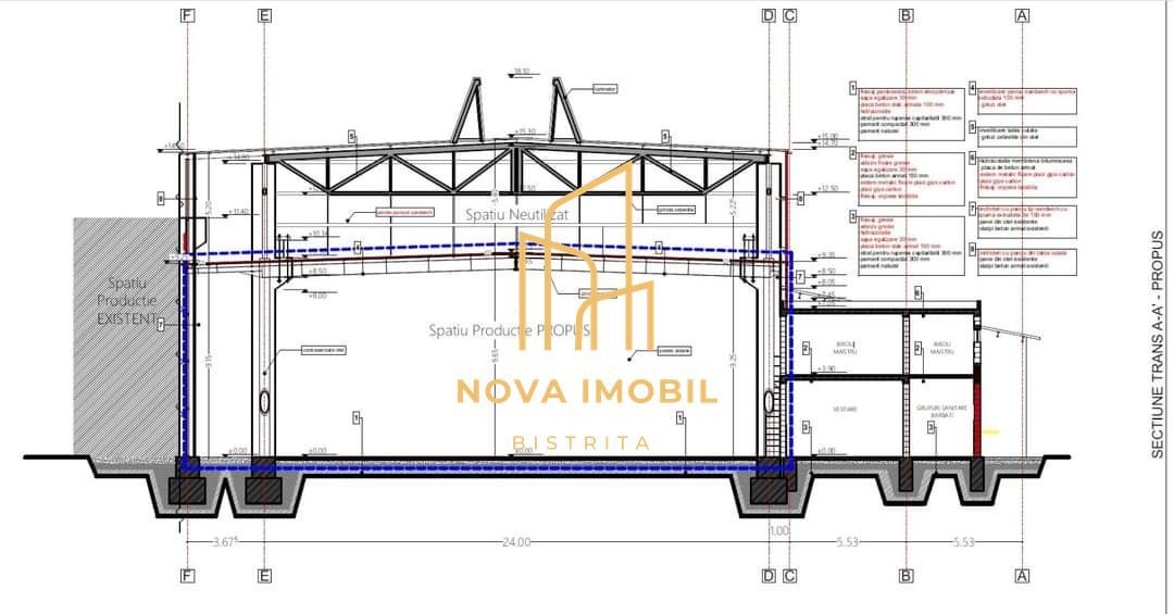 Spatiu industrial de vanzare Bistrita, zona industriala - Poză 5