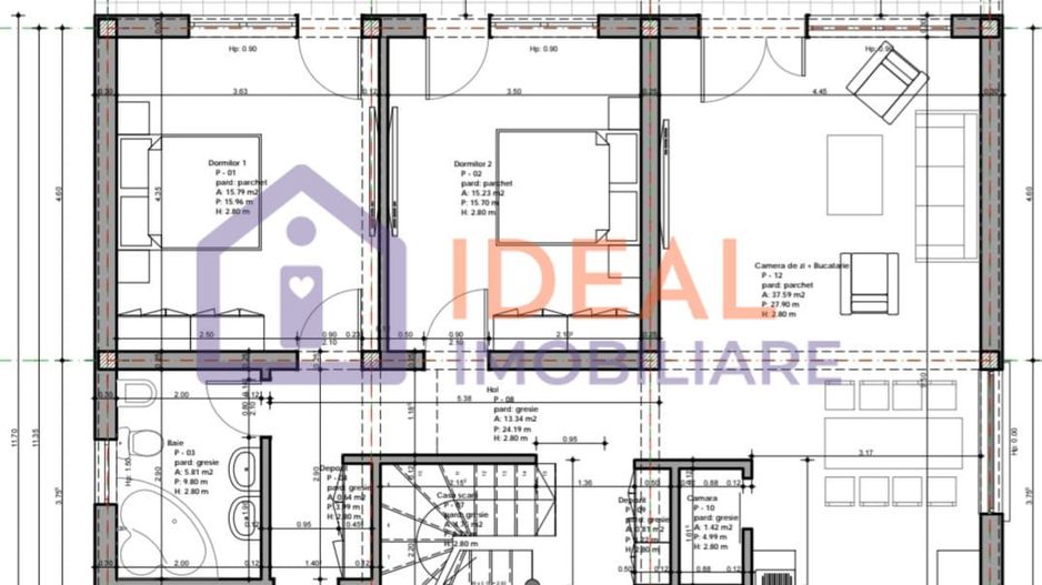 Casa Individuala pe un singur nivel, zona Sura Mica - Schiță 20