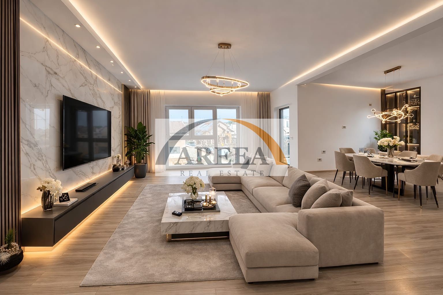 Apartament 2 camere Otopeni Central bloc nou 57mp fără TVA - Poză 5