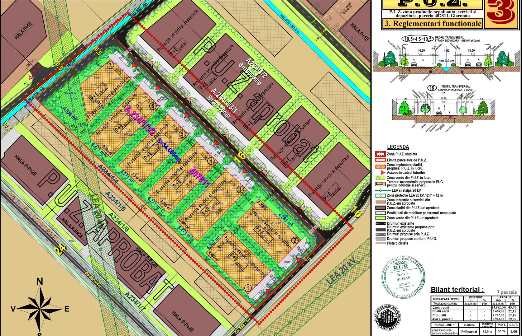 Teren ind 4.037 zona HAMILTON-HELLA_Giarmata - Poză 7