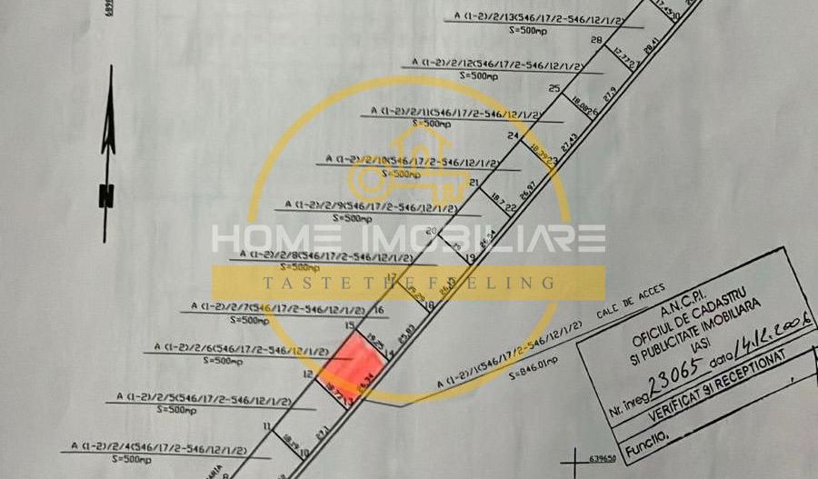 Vand Teren Rediu intersectie Breazu 500 Mp - Poză 4
