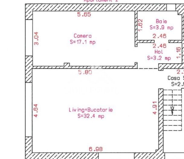 Apartament modern cu 2 camere – confort și stil la etajul 1 - Poză 5