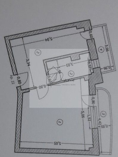 Garsoniera metrou Costin Georgian I Bloc 1992 I 2 balcoane I COMIS 0% - Poză 6