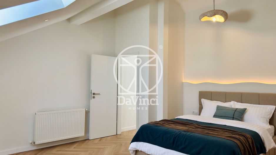 Penthouse 3 camere, 2 bai, finisat la alb, balcon (NCL-5A-Mi-ap.12) - Poză 13