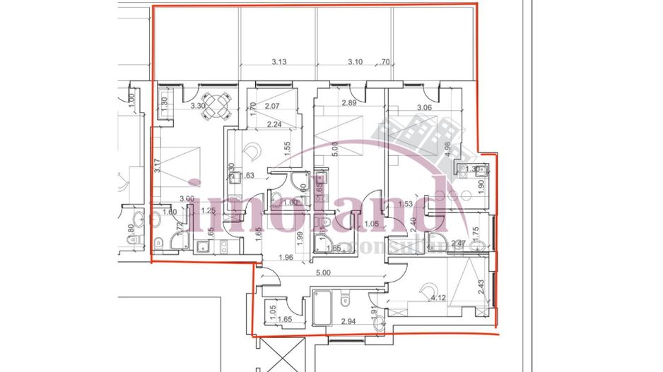 Vanzare apartament 4 cam 4 bai 106 mp | birouri sau rezidențial | cal. Victoriei - Poză 20