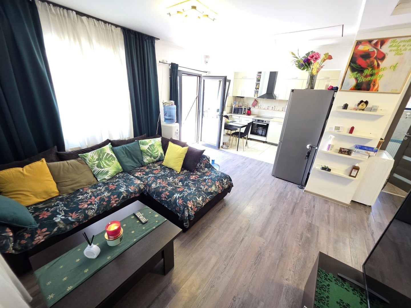 CASA INDIVIDUALA - PANOURI, MOBILATA, STRADA ASFALTATA, COMISION 0% - Poză 14