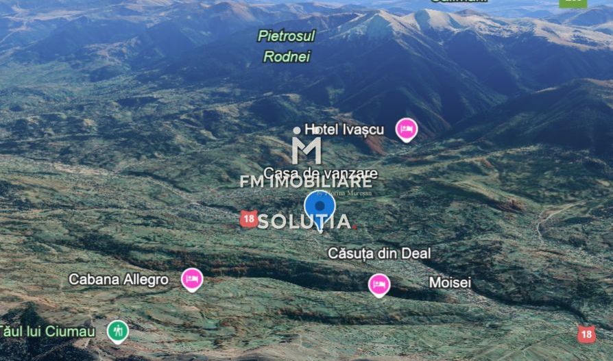 Casă de vânzare în Moisei, zonă turistică- 23 ari teren! - Poză 9