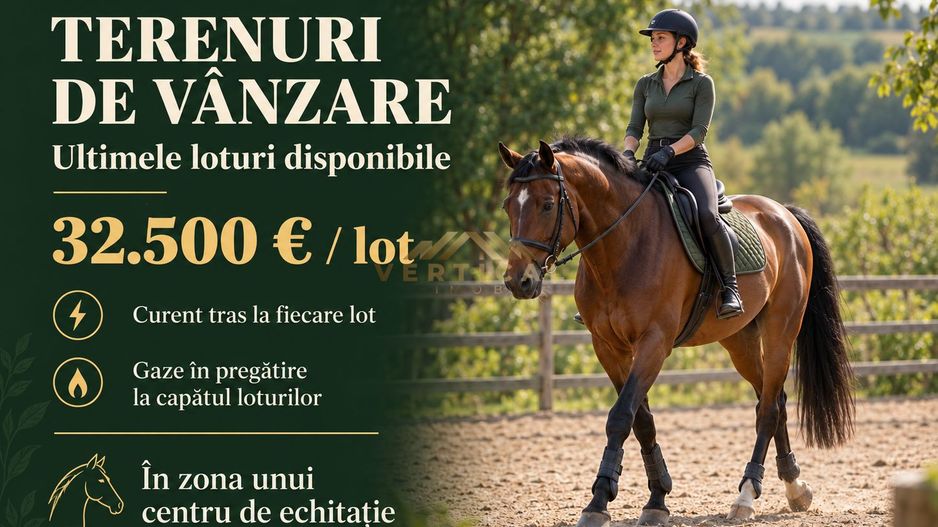 Teren Berceni – ultimele loturi | Curent la fiecare lot | 32.500 € - Poză 2